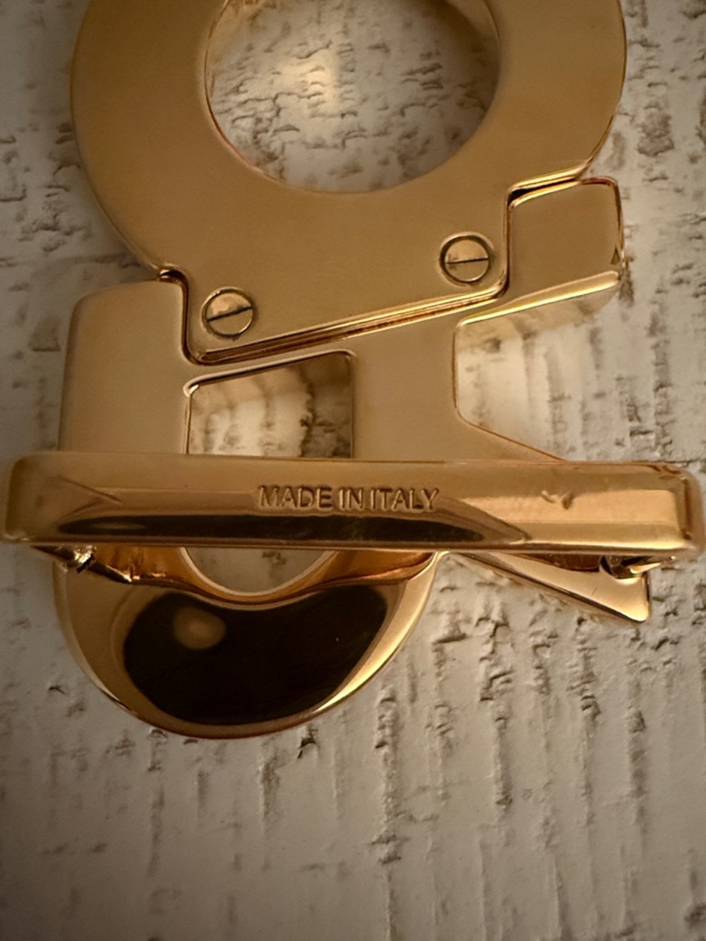 Dior Gold Logo Belt Buckle - Picture 5 of 6
